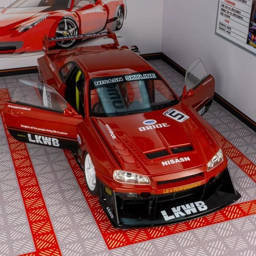 Nissan r34 skyline - 1:18,