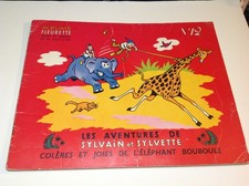 SYLVAIN ET SYLVETTE n°12  COLERES ET JOIE DE L'ELEPHANT BOUBOULE 1956