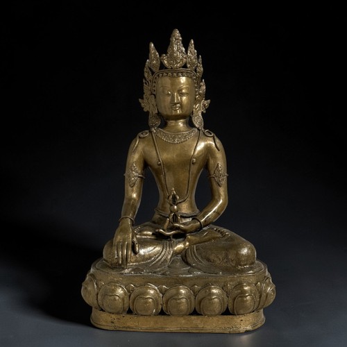 Statue bouddha tibétain - bouddha, en