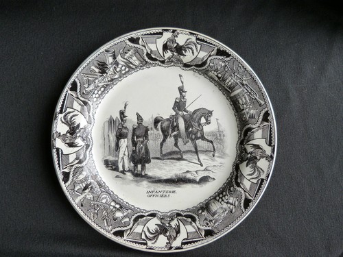 Assiette ancienne faïence