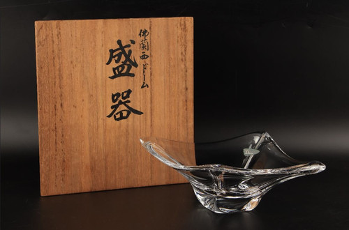 Grand bol verre cristal - bol,