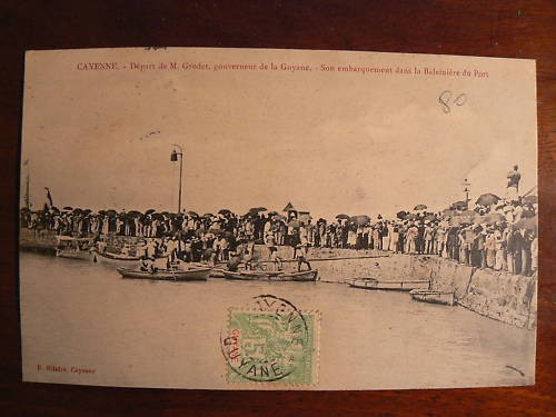 Cpa guyane cayenne depart - guyane,