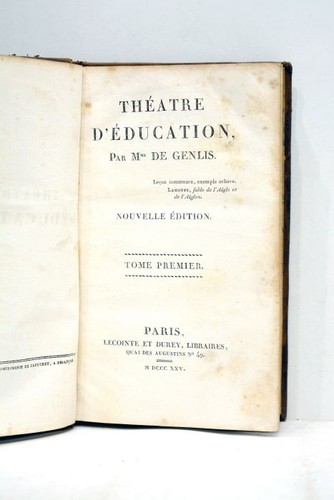 Livre ancien genlis theatre - ancien,