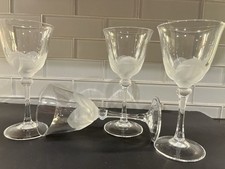 Set of 4 Cristal D'Arques JG