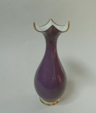 vase en porcelaine Pouyat Limoges Napoléon III XIXeme siècle belle couleur 