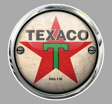 TEXACO Sticker vinyle laminé