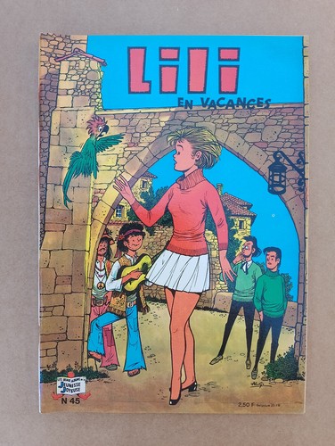 Lili vacances bande - lili, bd