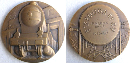 Médaille ets fouga cie - médaille,