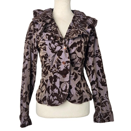 Anne fontaine ruffled floral - anne,