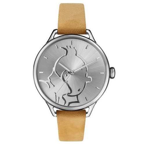 Montre cuir moulinsart - en,