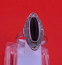 Superbe bague marquise Argent