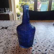 Bouteille Bleue Cobalt