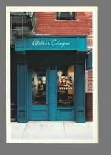 Carte Publicitaire format carte postale  -  Atelier Cologne recto verso