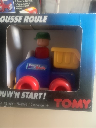 Vintage tomy camion benne - vintage,