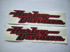 Harley Davidson red black fuel