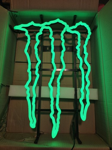 Monster energy drink neon - energy,