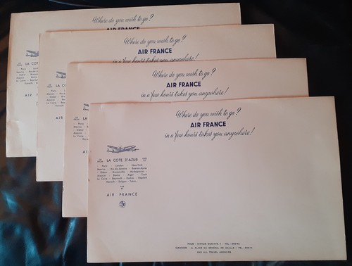 Set papier plateau avion - set,