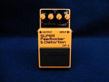 Pédale d'effet Boss DF-2 Super Feedbacker & Distortion pour guitare état de f...