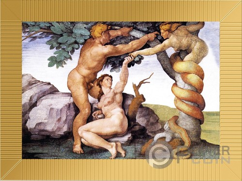 Fall man cappella sistina - of,