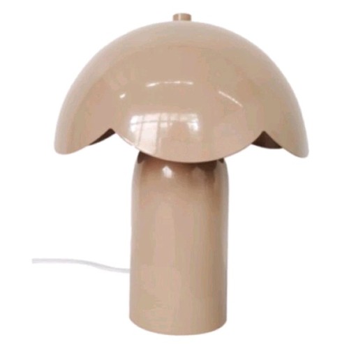 Lampe tulipe beige vintage - beige,