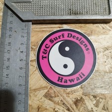 ** sticker autocollant T & C -