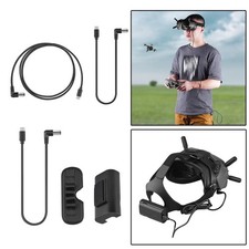 Batterie pour Accessoires de Lunettes Volantes DJI FPV Goggles V2, Deux Effets