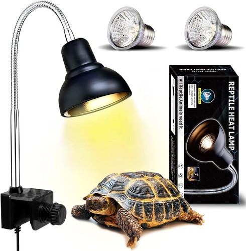 Lampe chauffante pour reptiles