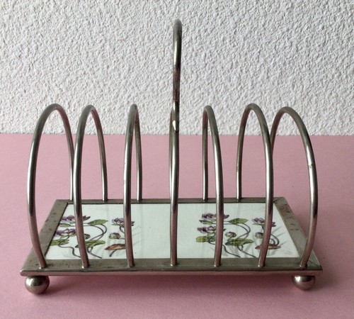 Ancien rare porte toasts - ancien, en