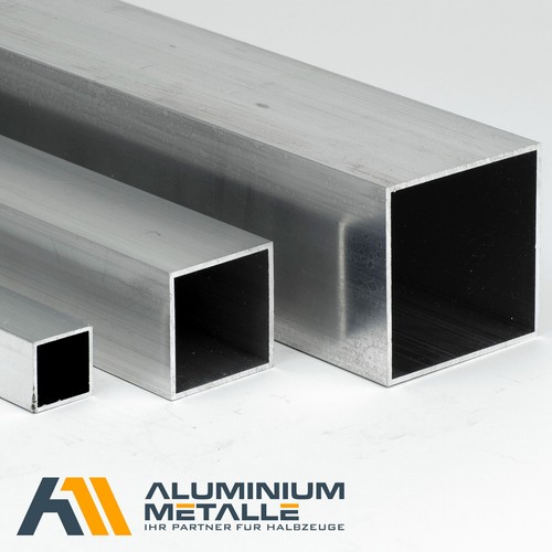 Tube carré aluminium - carré, en