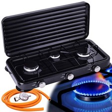 Un réchaud à gaz pour une bouteille de 11kg Réchaud Touristique 3 brûleurs