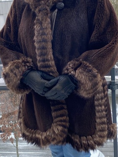 Manteau fourrure renard - fourrure,