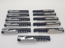 11 Lot 6 NAVAJO Salute and 5 Ingles Grocery Waiters Corkscrew Bottle Opener VGC