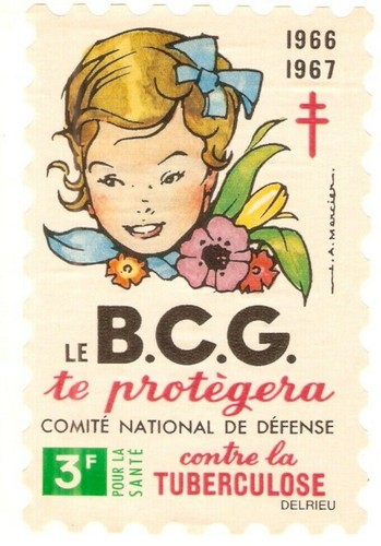 Etiquette bcg fillette jean - etiquette,