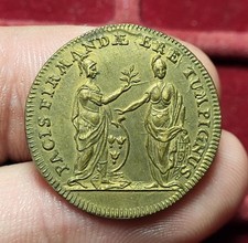 #77-313~ Token / Jeton - NUREMBERG - LOUIS XV La prise de Fontarabie - F.13223