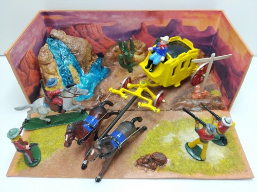 Diorama attaque de - diorama,