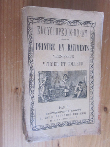Encyclopedie roret peintre - encyclopedie,