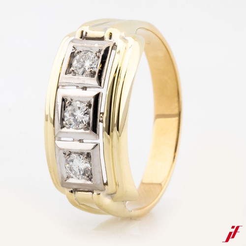 Bague classique 585 - bague,