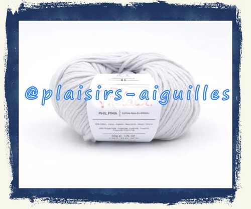 Pelotes laine phil pima - 7,