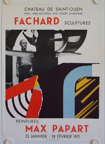 Affiche fachard max papart - affiche,