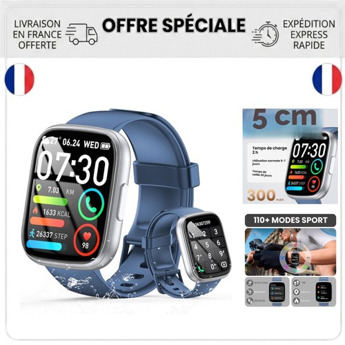 Montre connectée bluetooth - montre,