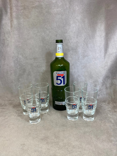 Lot verres à pastis - lot, 6