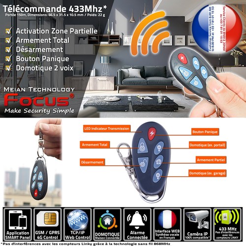 Télécommande 403r meian - pb-403r,
