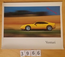 MVS VENTURI COUPE 200 CV/ 260 CV Prospectus Fr 12 pages 1989