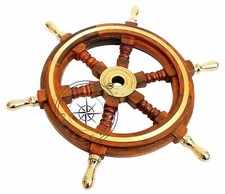 Volant bateau nautique en bois