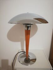 lampe champignon vintage inox