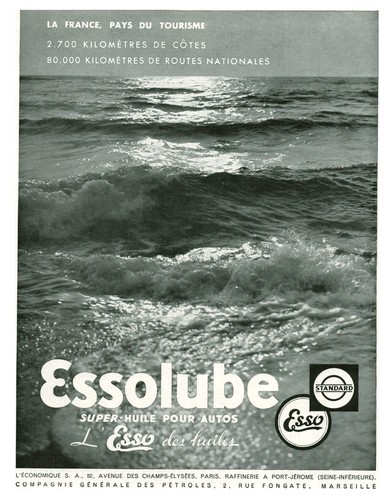 Publicité ancienne essolube - ancienne,