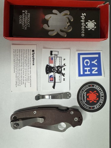 Spyderco paramilitary - spyderco,
