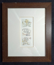 Lithographie Mickey Mouse golfeur