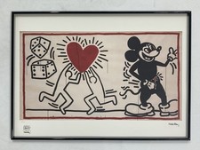 lithographie Keith HARING 50