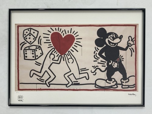 Lithographie keith haring - lithographie, 50
